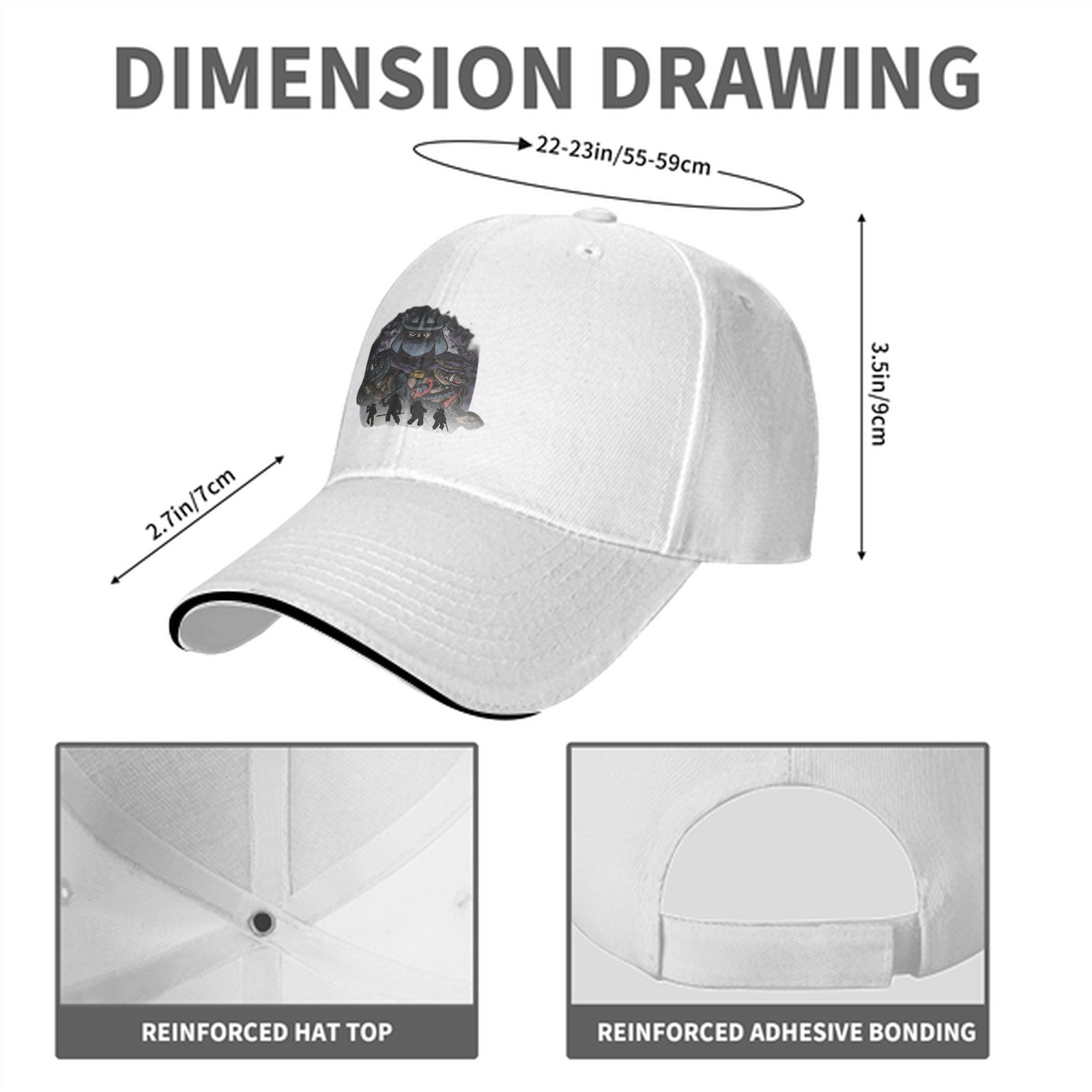 Teenage Mutant Ninja Turtles Graphic Baseball Cap