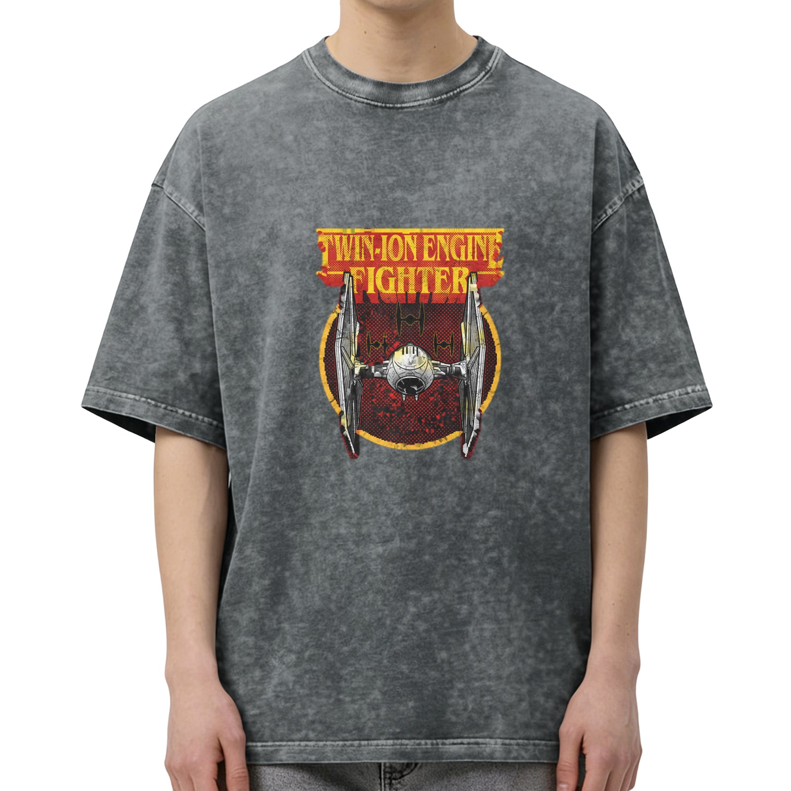 Twin-Ion Engine Fighter Star Wars Inspired Graphic T-Shirt