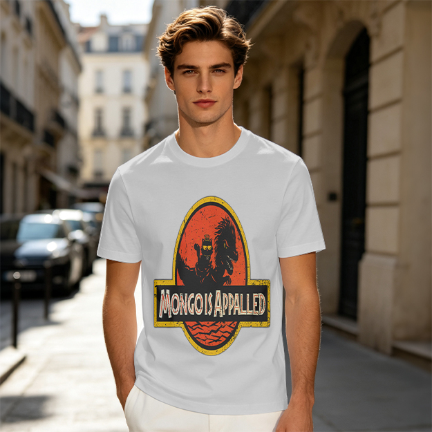 Mongo is Appalled Dinosaur Graphic T-Shirt
