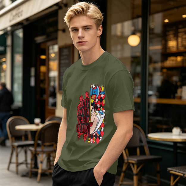 Alice in Wonderland Off With Their Heads Graphic T-Shirt