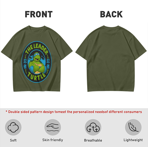 Teenage Mutant Ninja Turtles The Leader Turtle Graphic T-Shirt