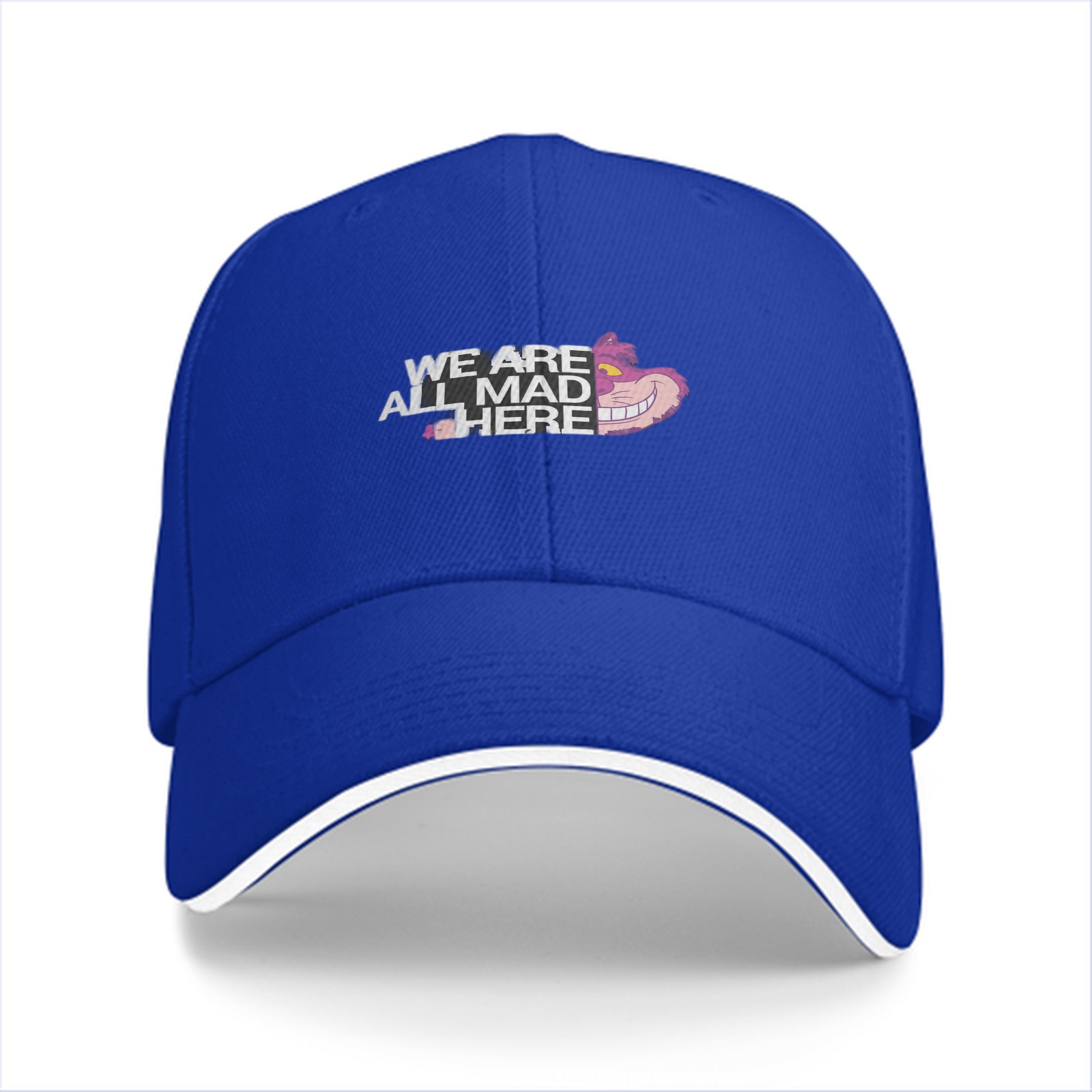 We Are All Mad Here Cheshire Cat Baseball Cap