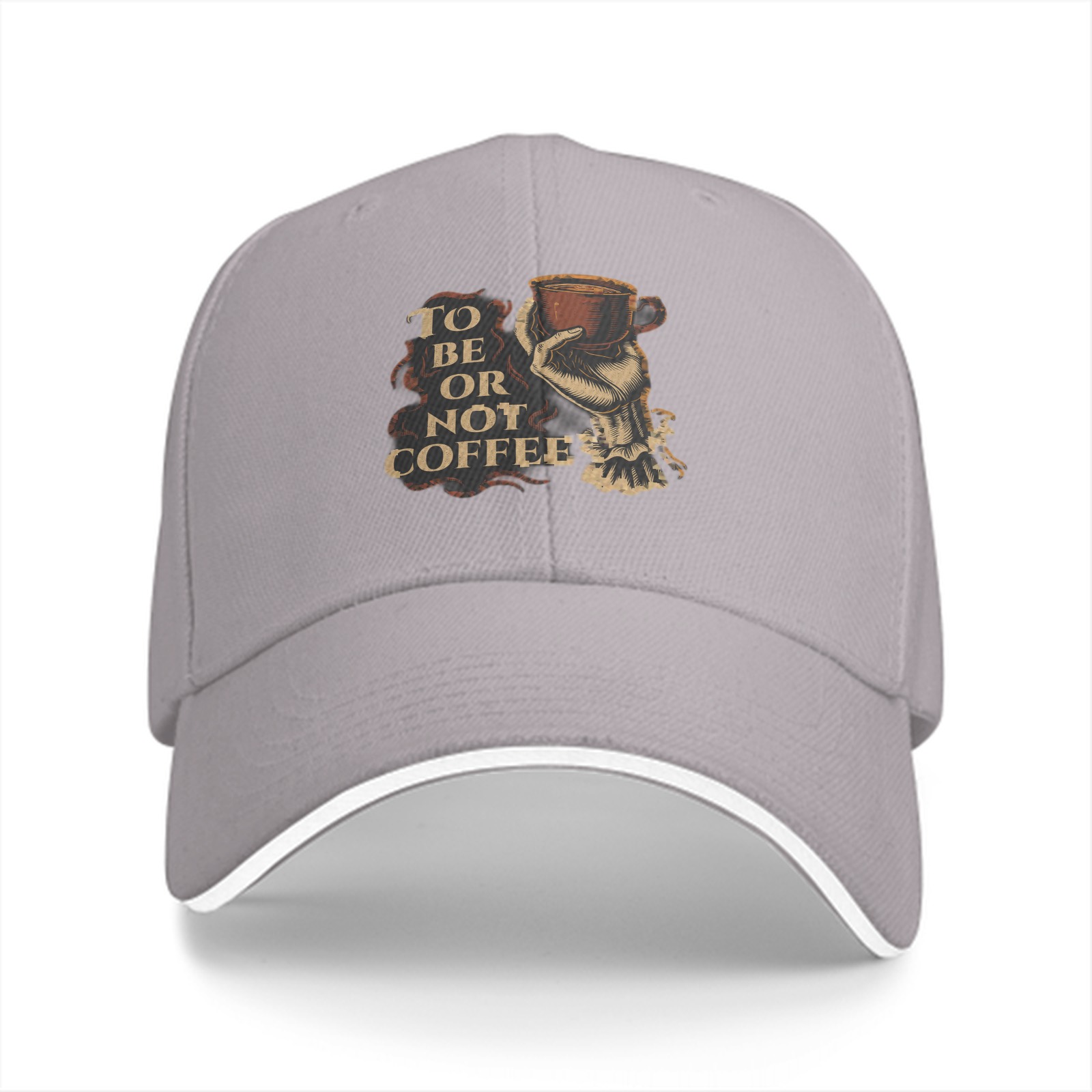 To Be Or Not Coffee Black Baseball Cap