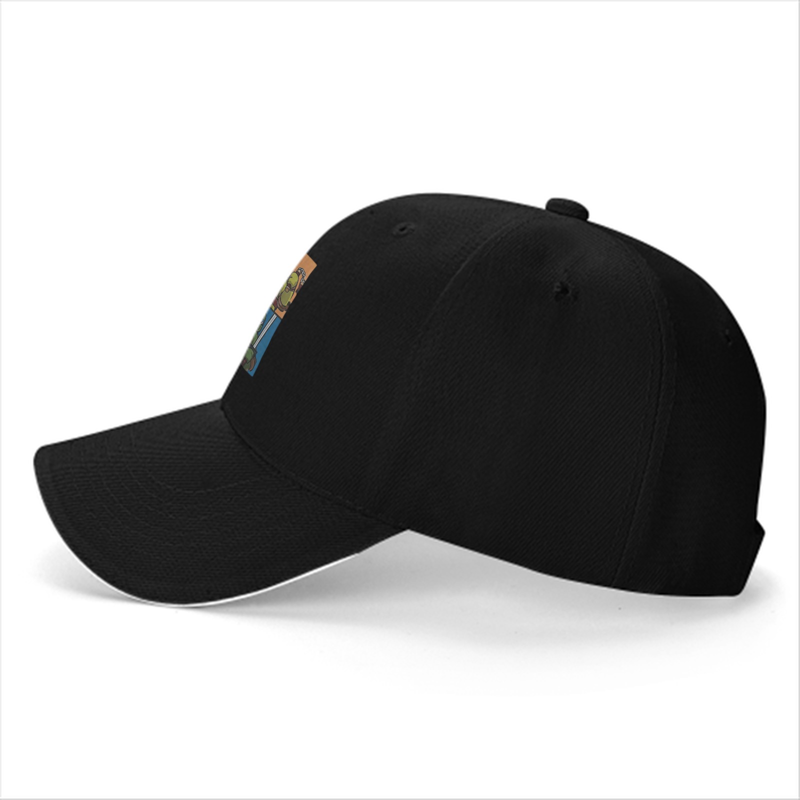 Teenage Mutant Ninja Turtles Graphic Black Baseball Cap