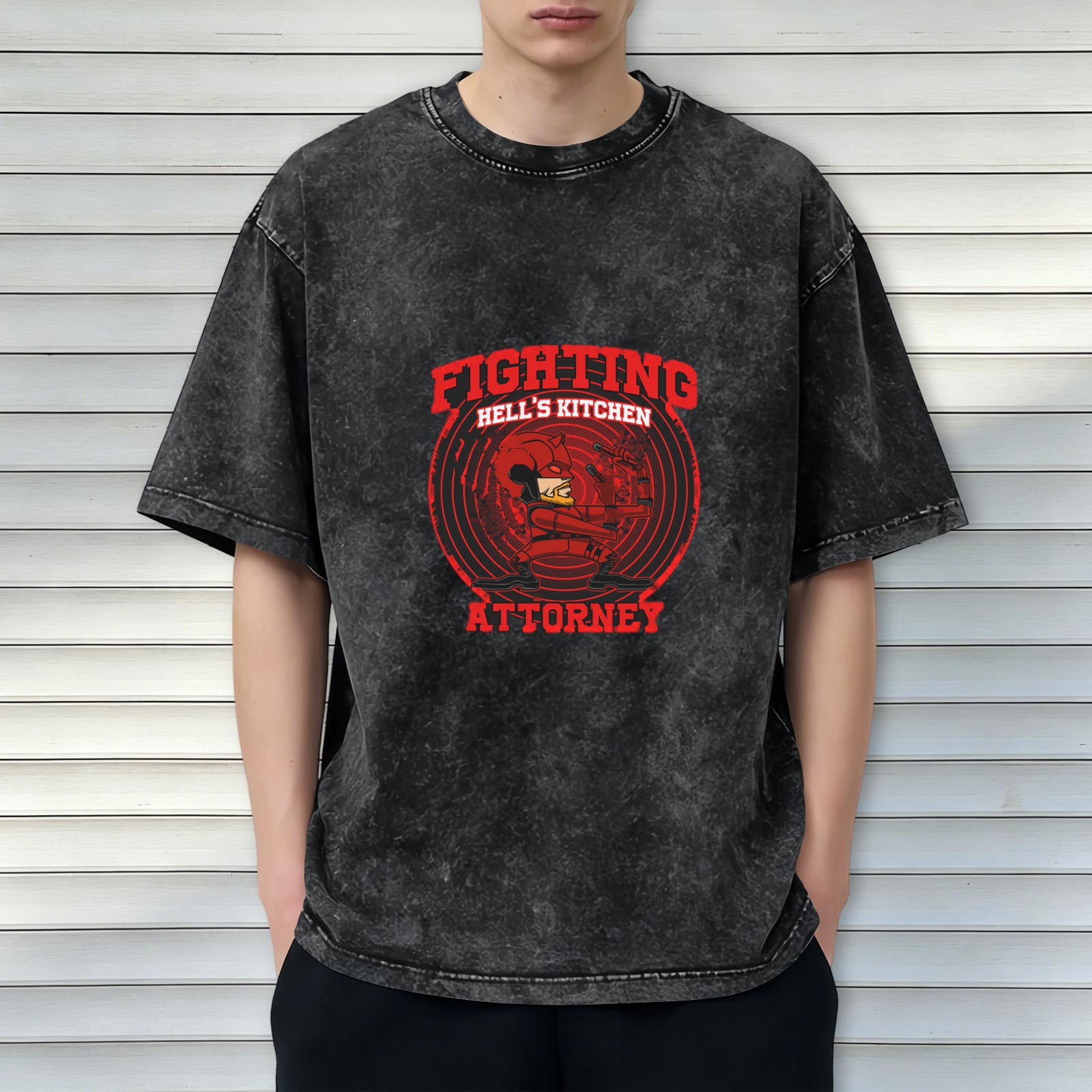 Fighting Hell's Kitchen Attorney Graphic Vintage T-Shirt