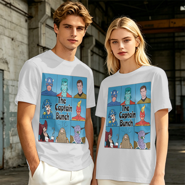 Olive T-Shirt Featuring The Captain Bunch Mashup Artwork