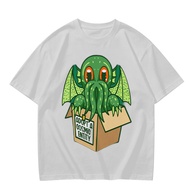 Adopt A Cosmic Entity Cute Cthulhu Graphic T-Shirt