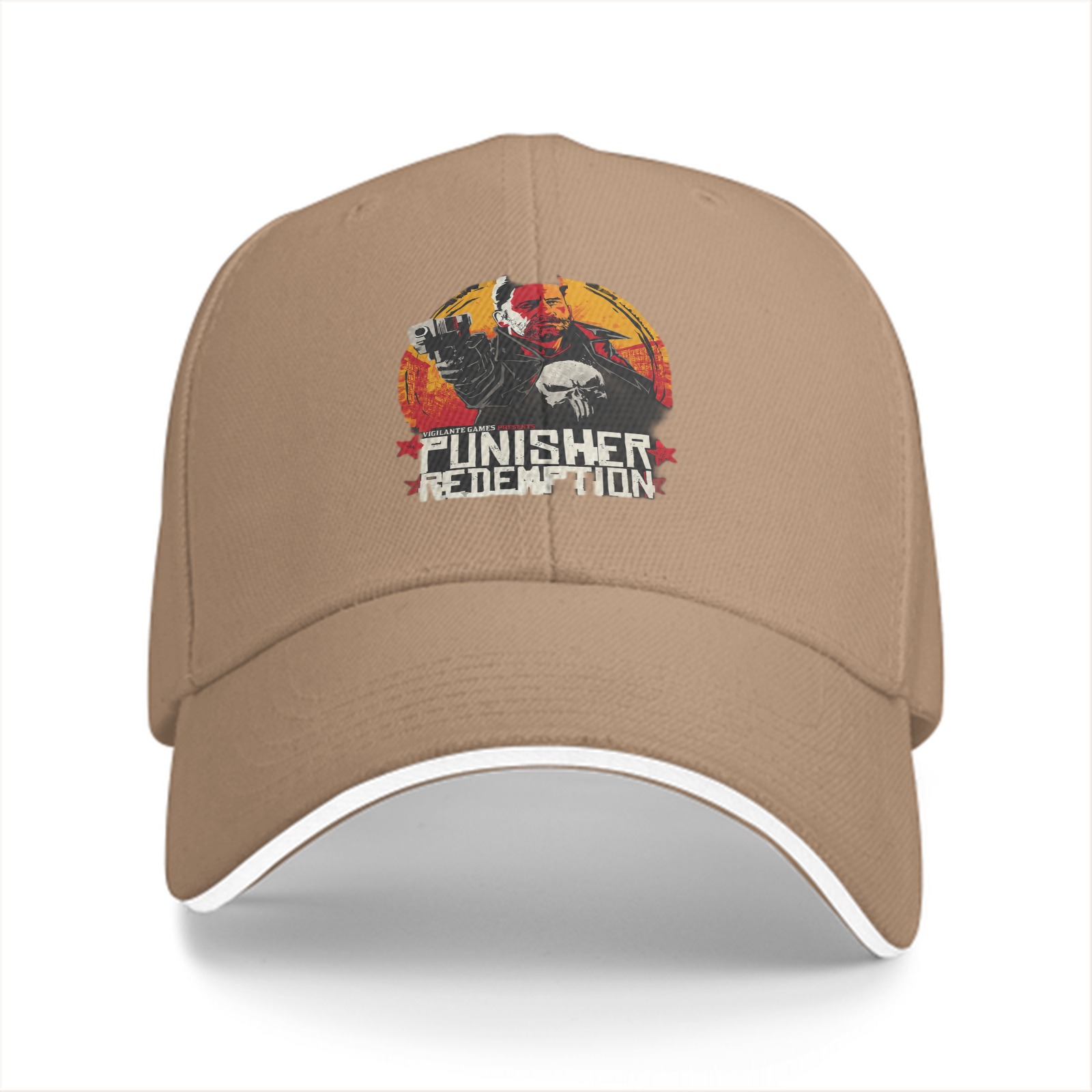 Punisher Redemption Graphic Black Baseball Cap