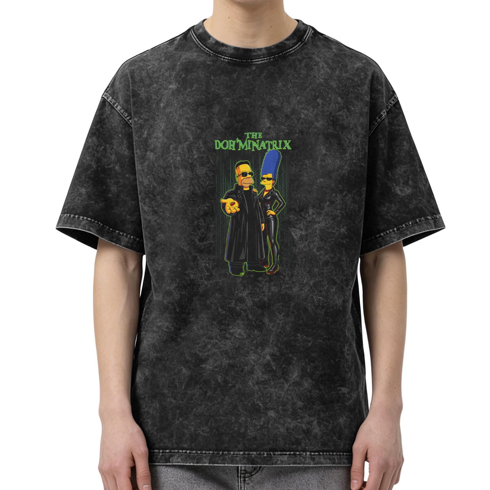 The Doh'minatrix Simpsons Matrix Parody T-Shirt