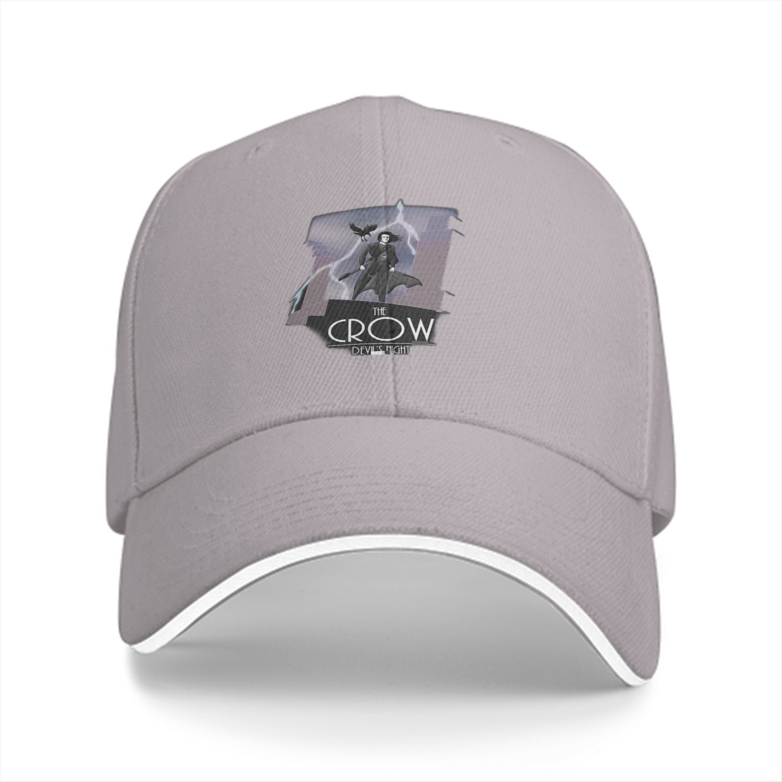 The Crow Devil's Night Graphic Black Baseball Cap