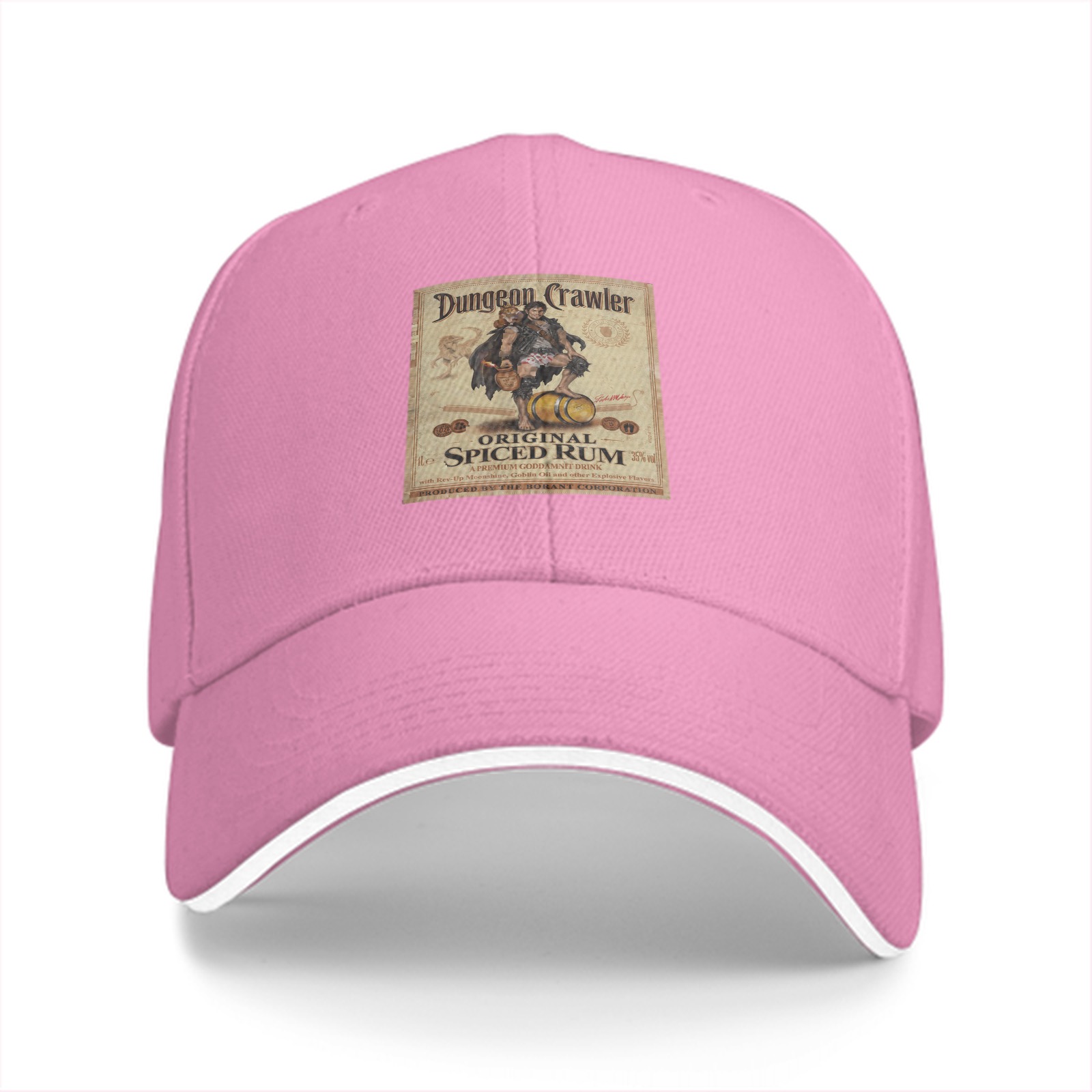 Dungeon Crawler Original Spiced Rum Graphic Baseball Cap