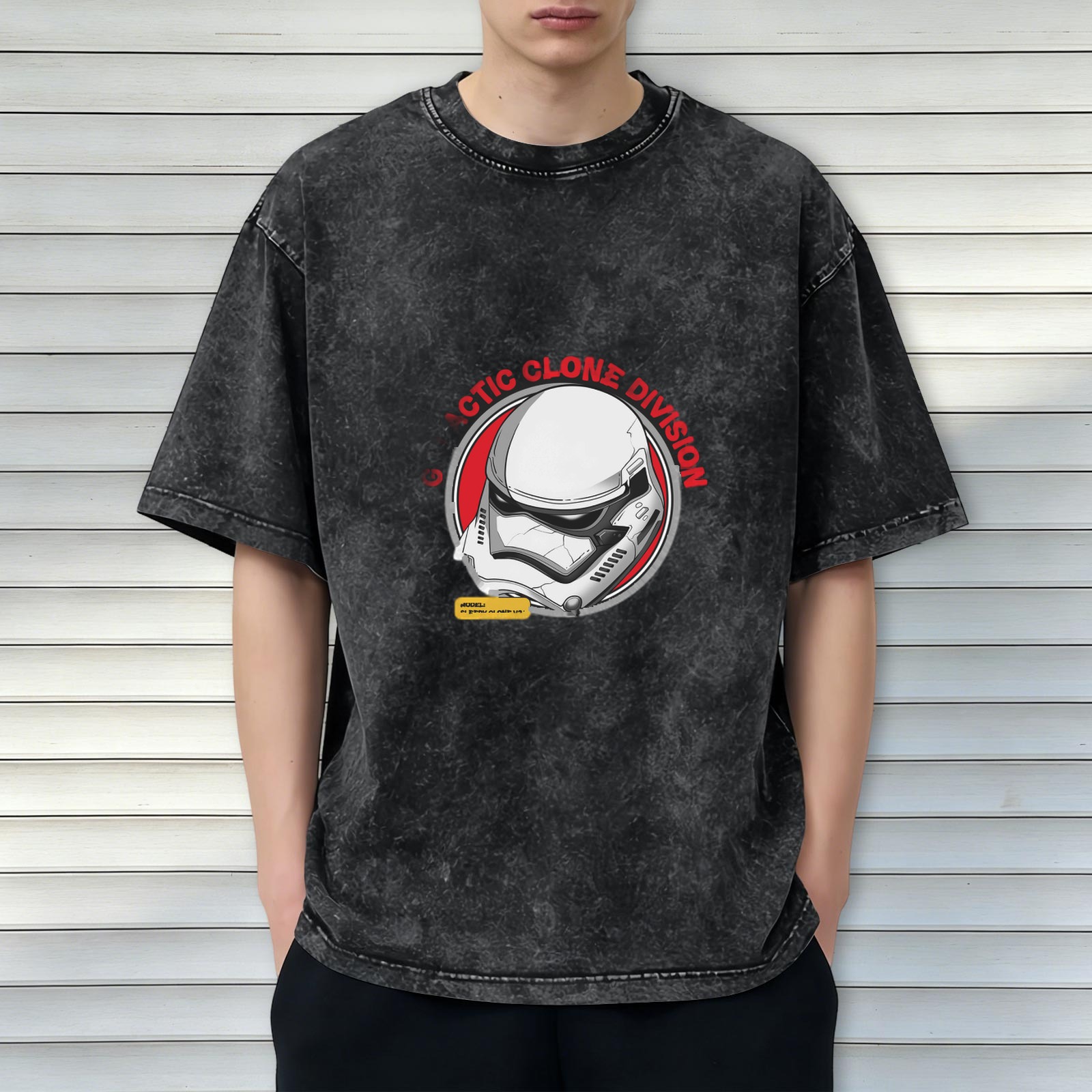 Arctic Clone Division Stormtrooper Helmet Graphic T-Shirt