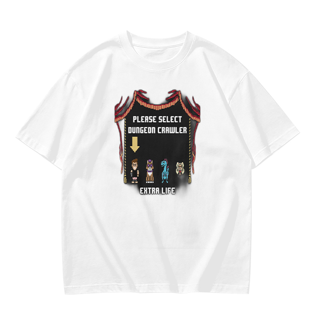 Dungeon Crawler Character Selection Gamer T-Shirt