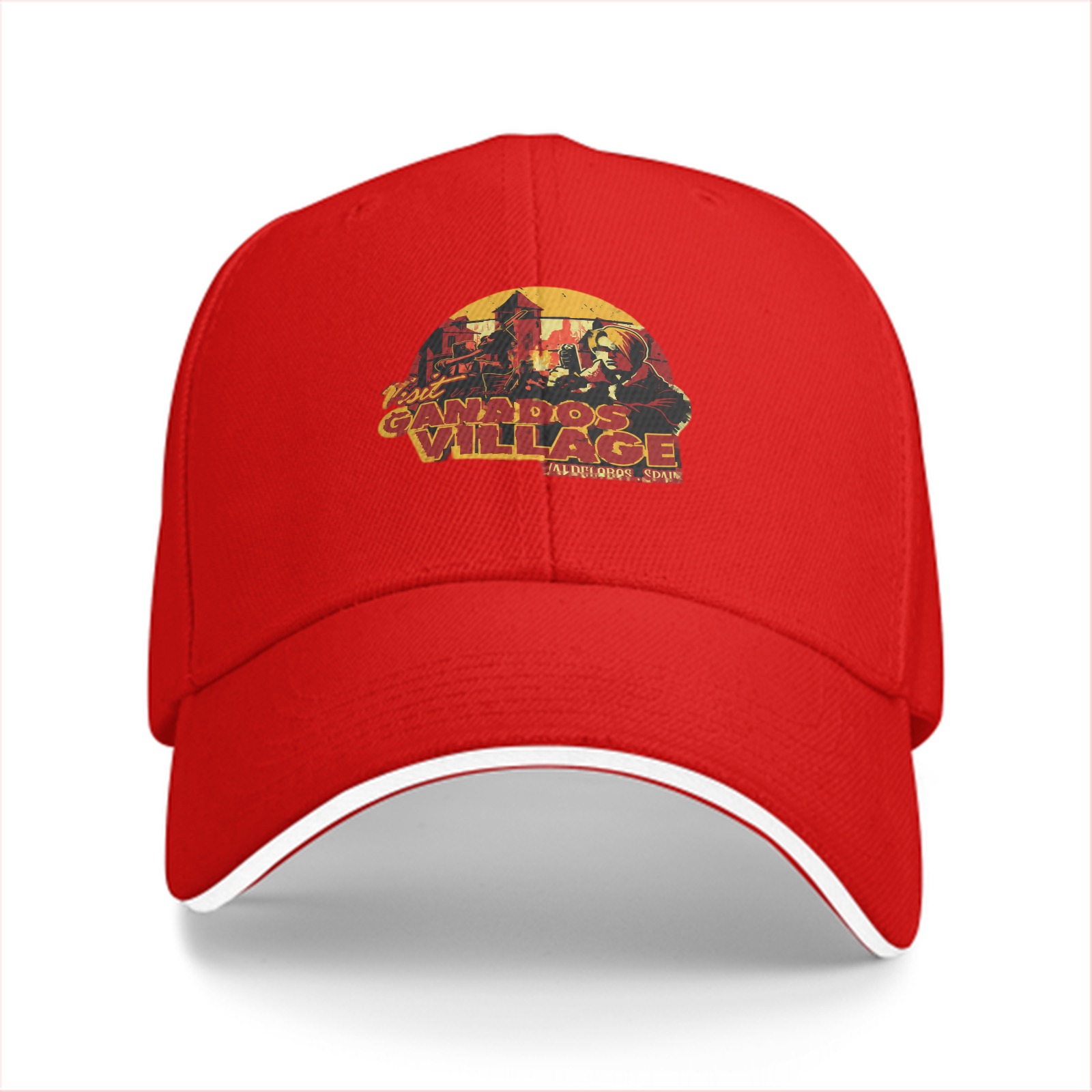 Visit Ganados Village Black Baseball Cap