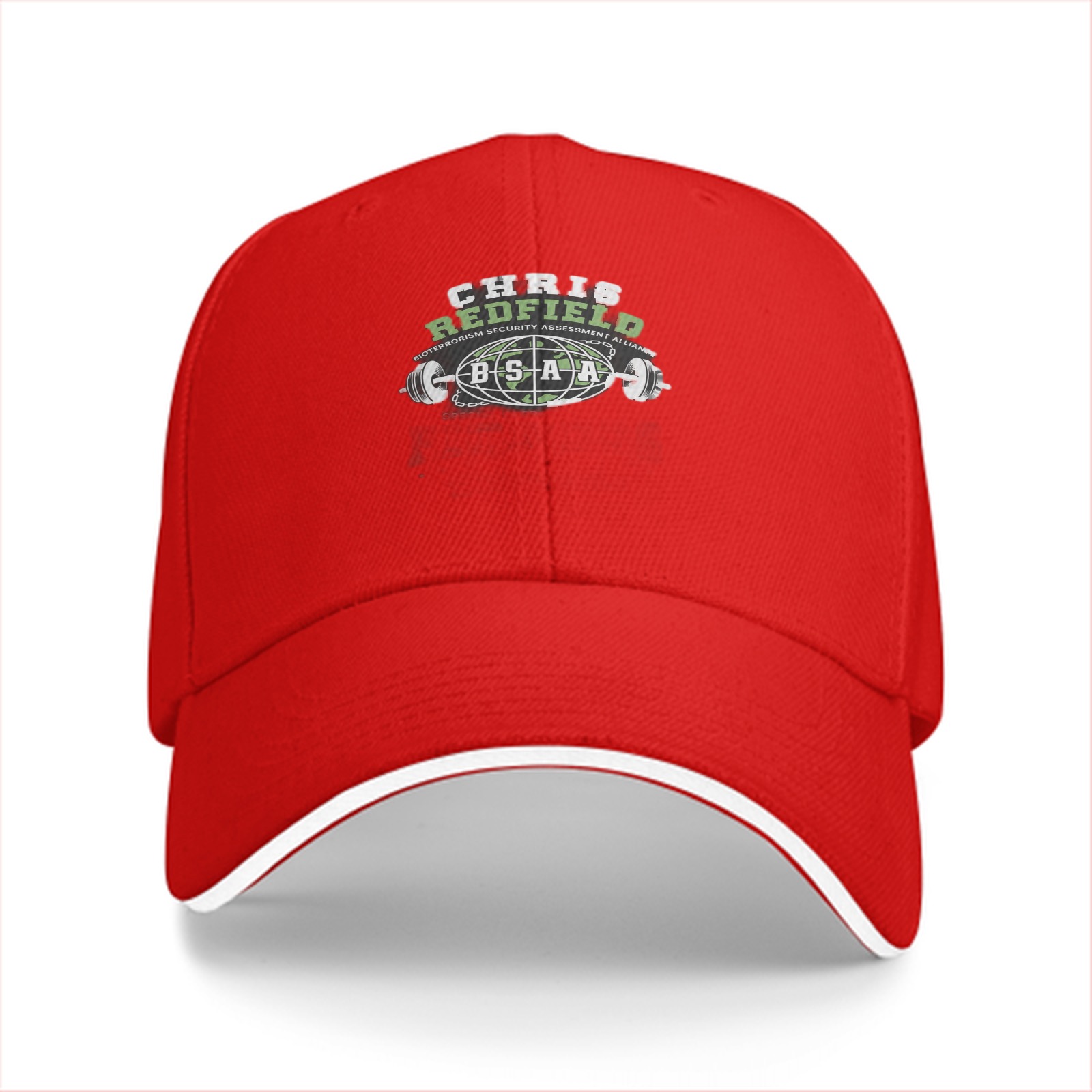 Chris Redfield BSAA Themed Black Baseball Cap