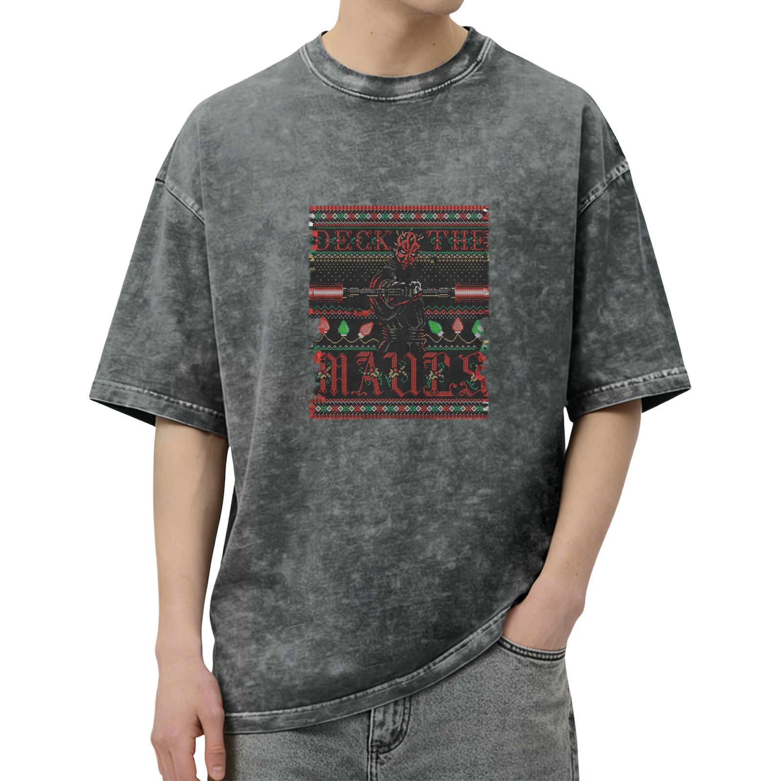 Star Wars Darth Maul Ugly Christmas Sweater T-Shirt