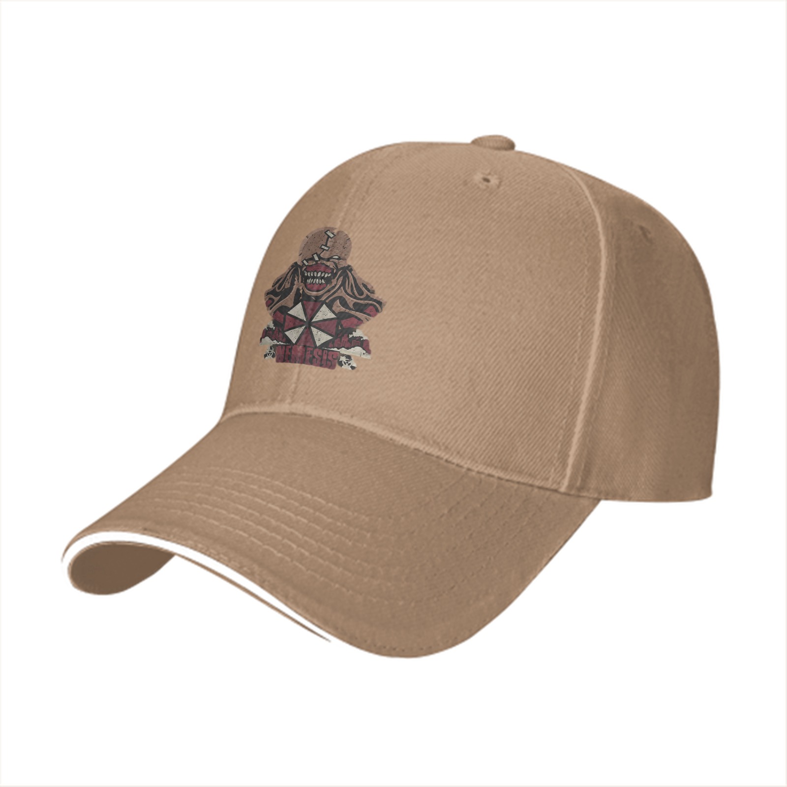 Resident Evil Nemesis Umbrella Logo Black Baseball Cap