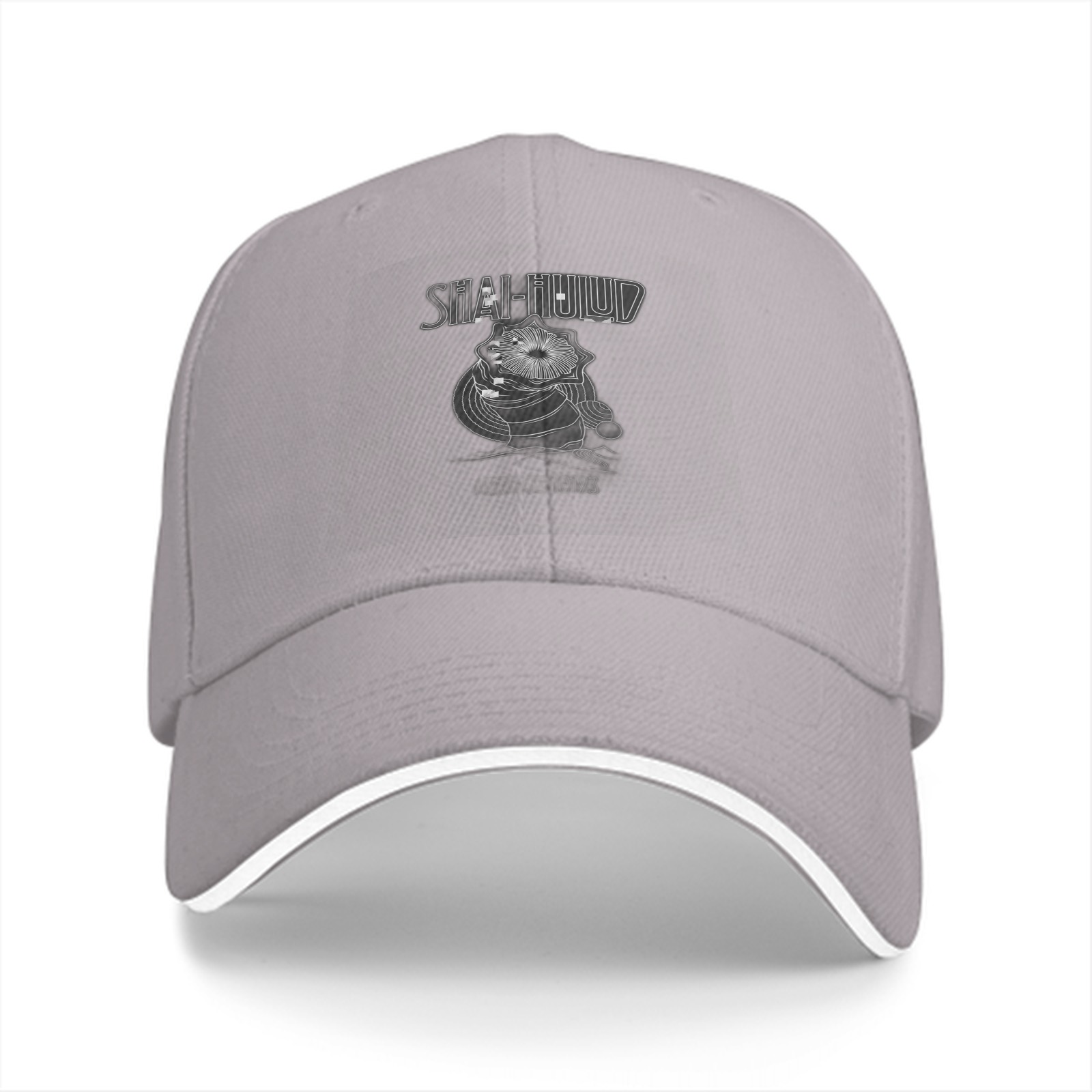 Black Baseball Cap With Shai-Hulud Sandworm Graphic