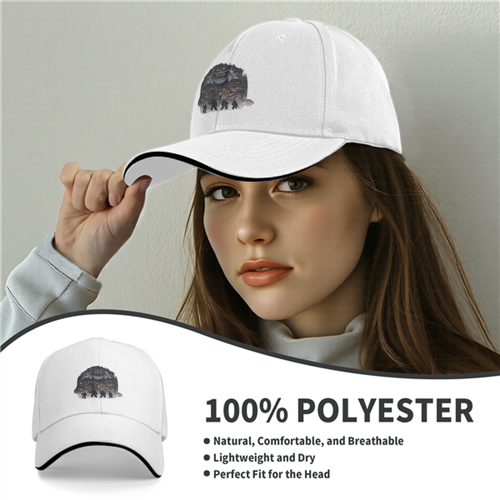 Teenage Mutant Ninja Turtles Graphic Baseball Cap