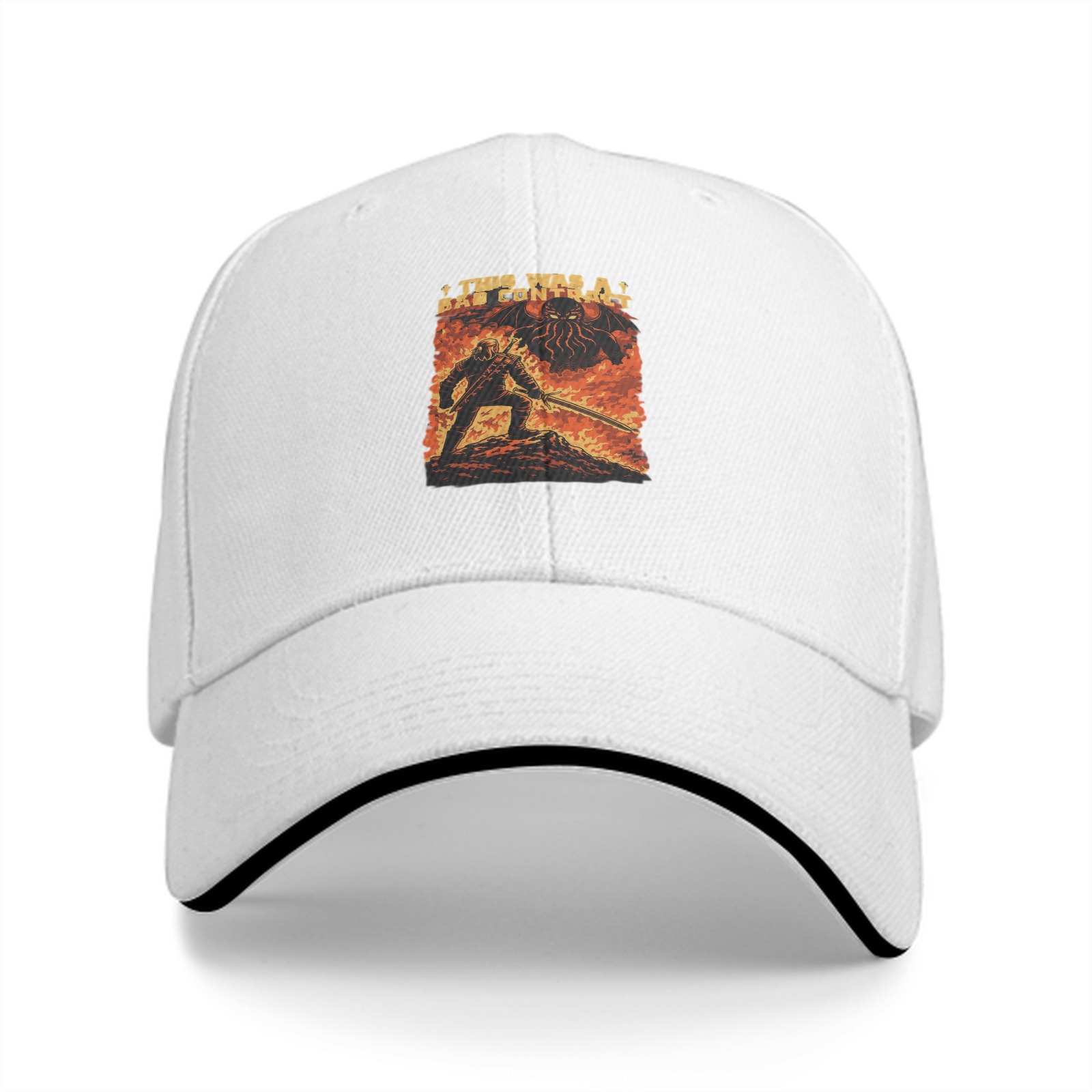 This Was A Bad Contract Graphic Baseball Cap
