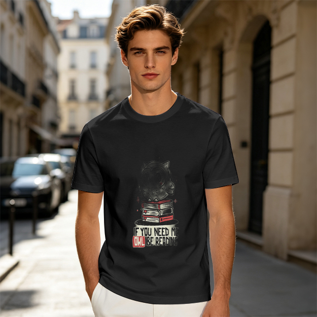 Owl Be Reading Pun T-Shirt for Book Lovers