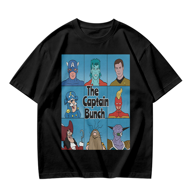 Olive T-Shirt Featuring The Captain Bunch Mashup Artwork
