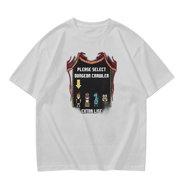 Dungeon Crawler Character Selection Gamer T-Shirt