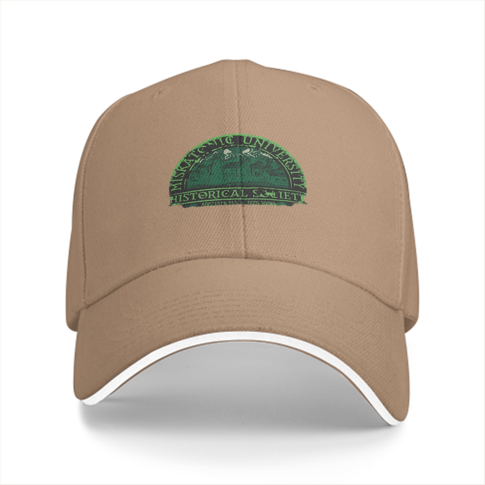 Miskatonic University Historical Society Print Black Baseball Cap