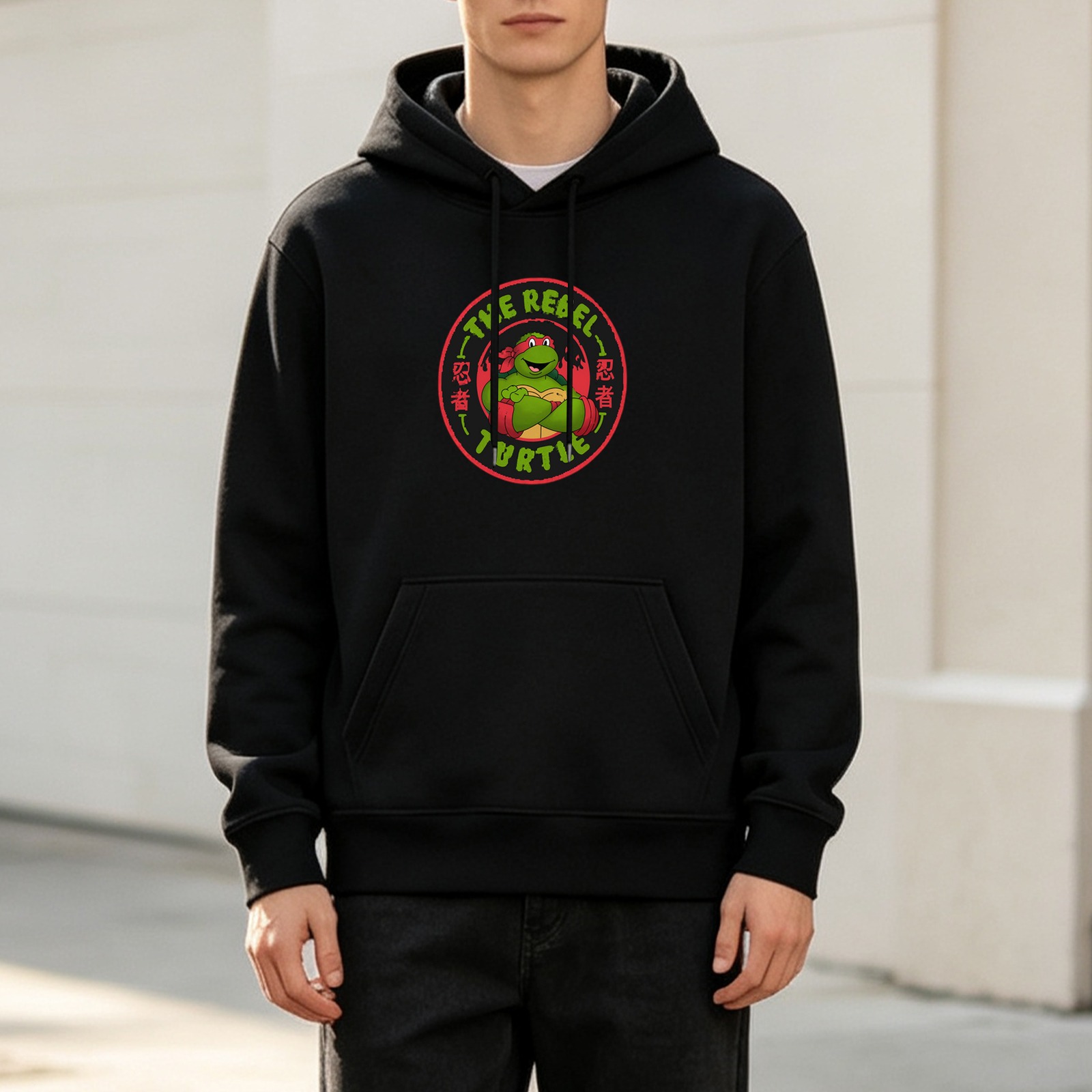 Teenage Mutant Ninja Turtles Rebel Turtle Graphic Hoodie