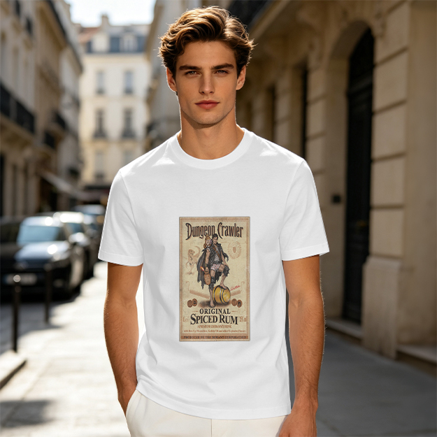 Dungeon Crawler Original Spiced Rum Graphic T-Shirt