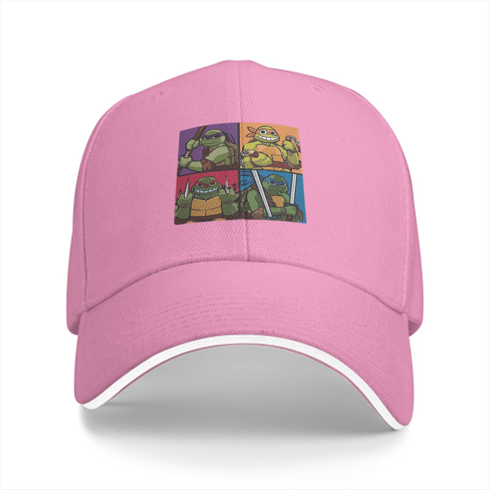 Teenage Mutant Ninja Turtles Graphic Black Baseball Cap