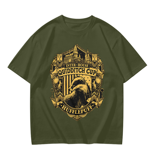 Hufflepuff Inter-House Quidditch Cup Crest T-Shirt