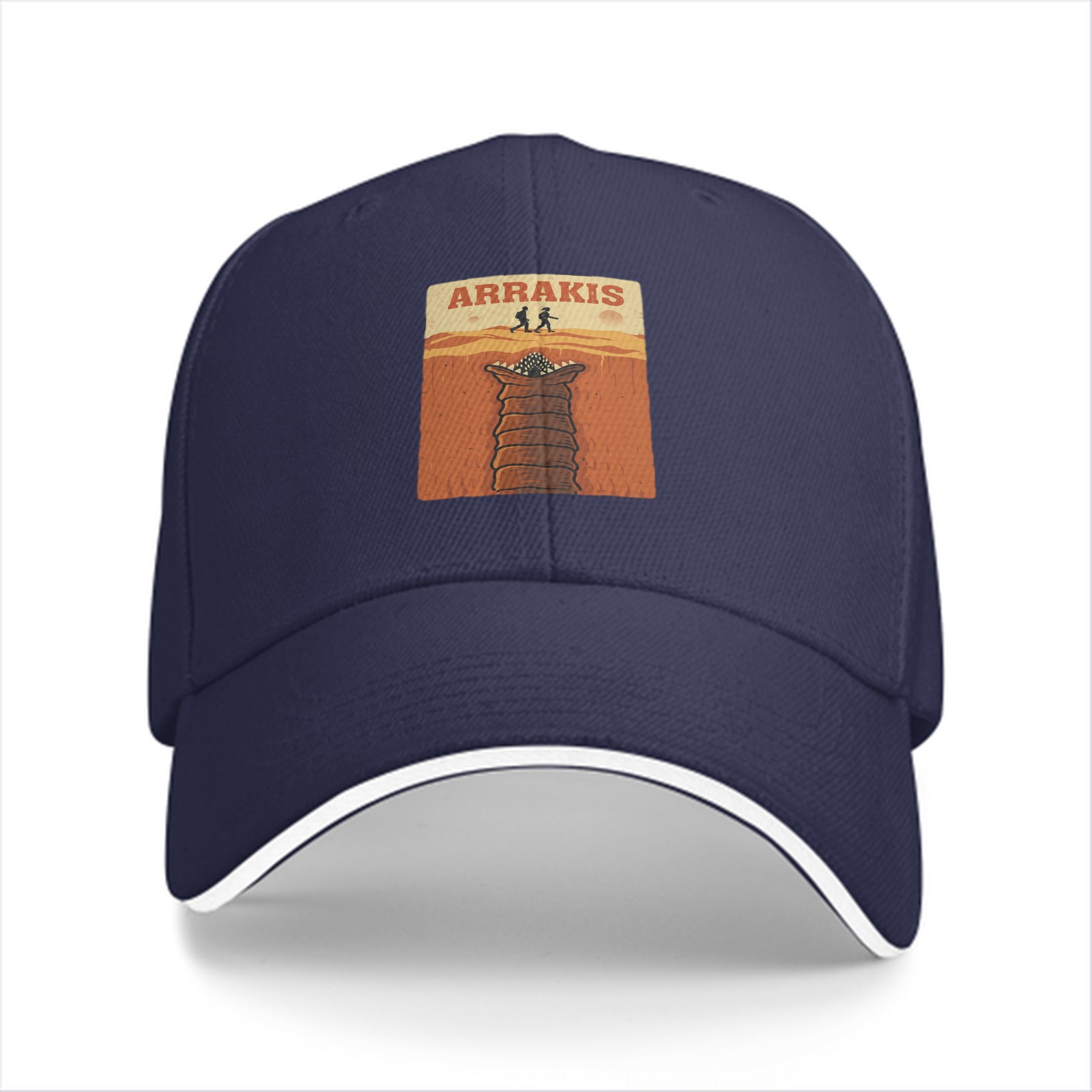 Arrakis Sandworm Desert Scene Graphic Baseball Cap