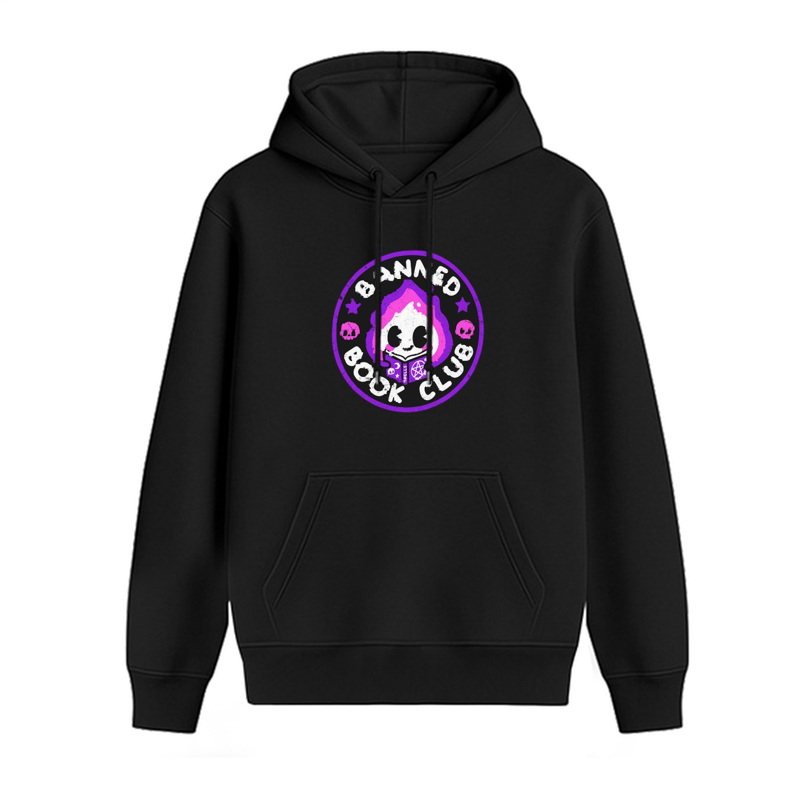 Banned Book Club Graphic Black Hoodie