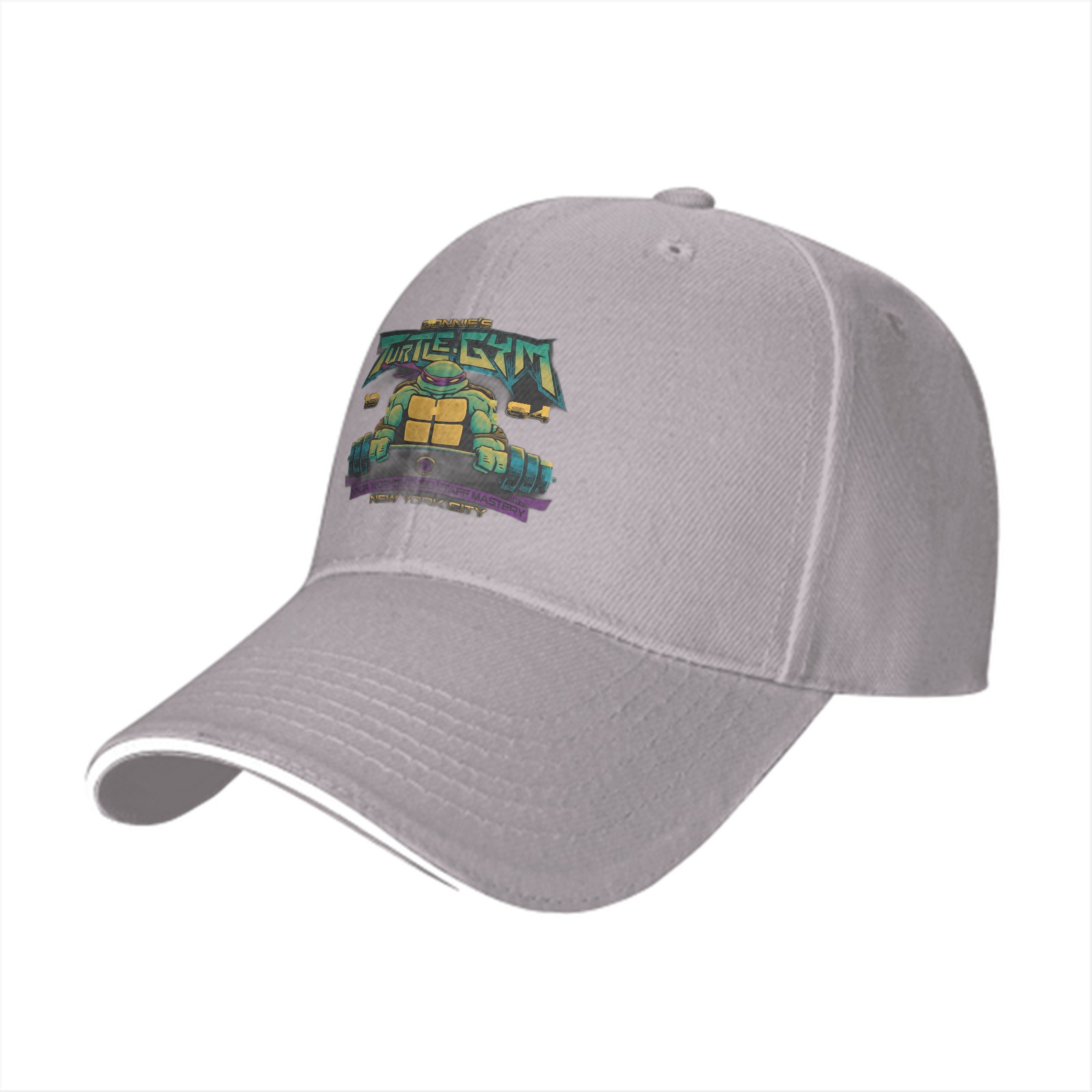 Turtle Gym New York City Graphic Baseball Cap