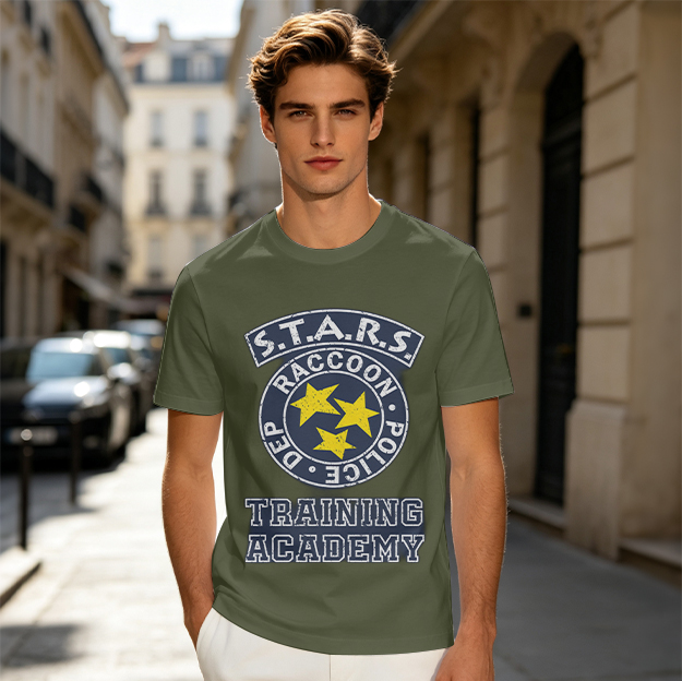 S.T.A.R.S. Raccoon Police Dep Training Academy T-Shirt