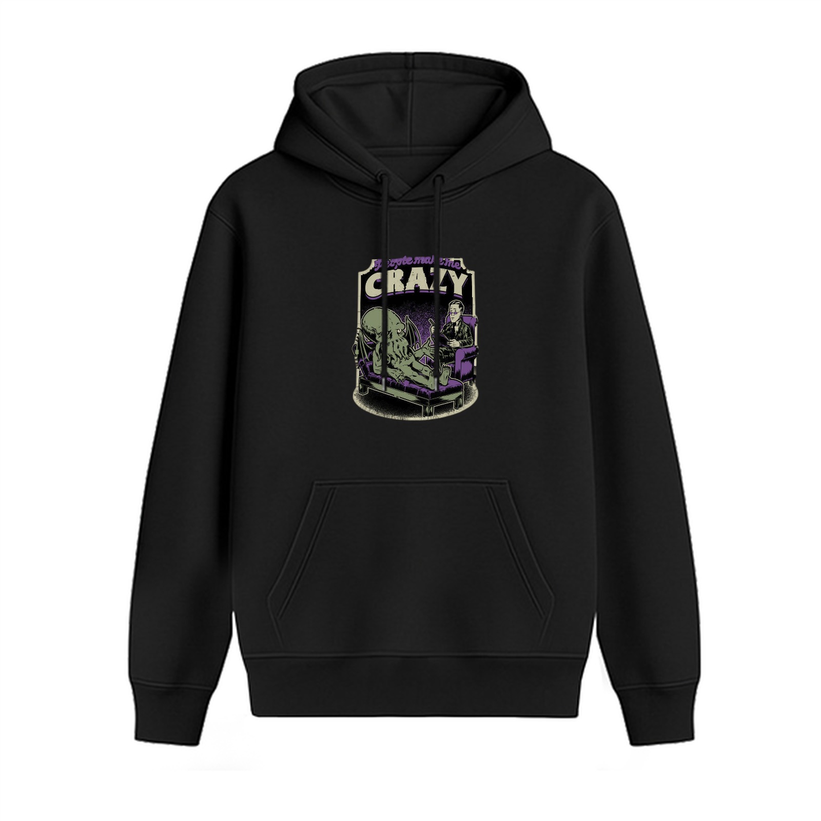 Cthulhu at Therapist Session Crazy Graphic Hoodie