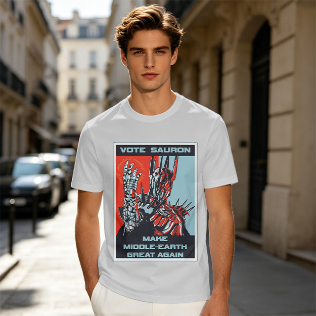 Vote Sauron Make Middle-earth Great Again Graphic T-Shirt