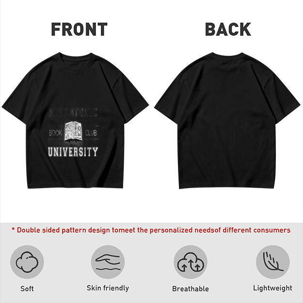 Miskatonic University Book Club Graphic Olive T-Shirt