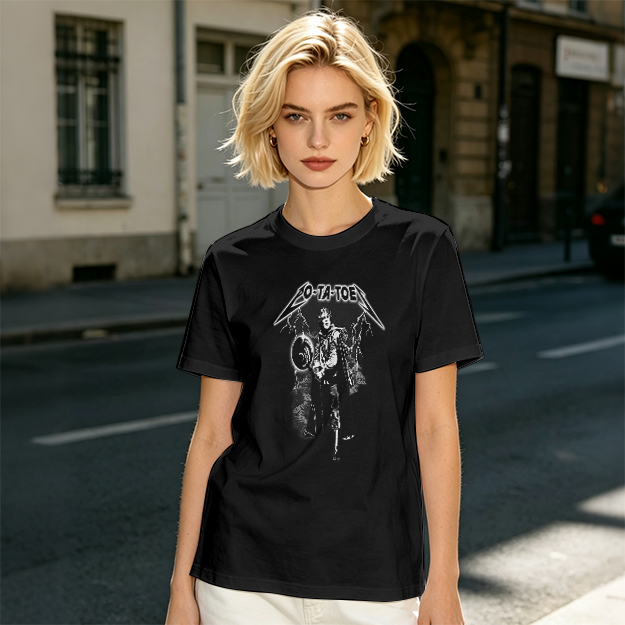 O-TA-TOE Military Graphic Olive Green T-Shirt