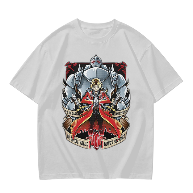 Fullmetal Alchemist Elric Brothers Graphic T-Shirt