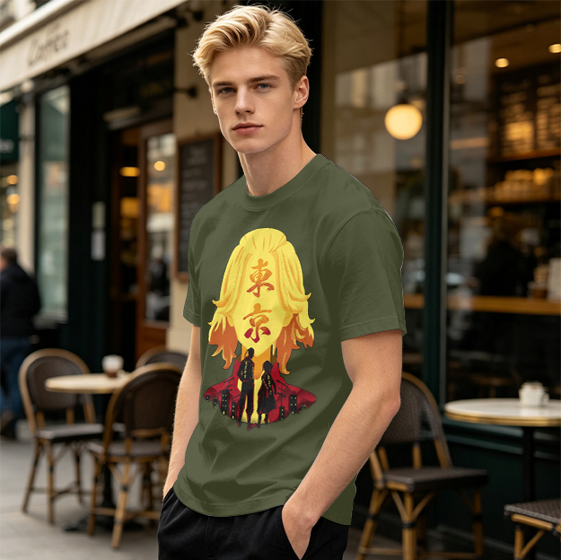 Tokyo Revengers Anime Graphic T-Shirt Design