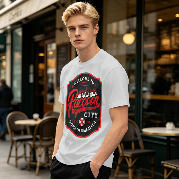 Welcome to Raccoon City Home of Umbrella T-Shirt