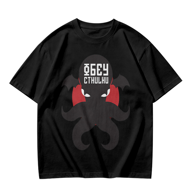 Obey Cthulhu Graphic Olive T-Shirt