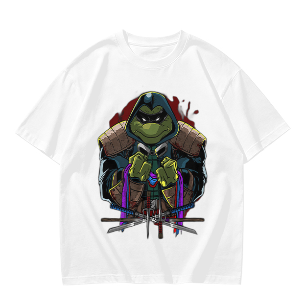 Teenage Mutant Ninja Turtles Hooded Warrior Graphic T-Shirt