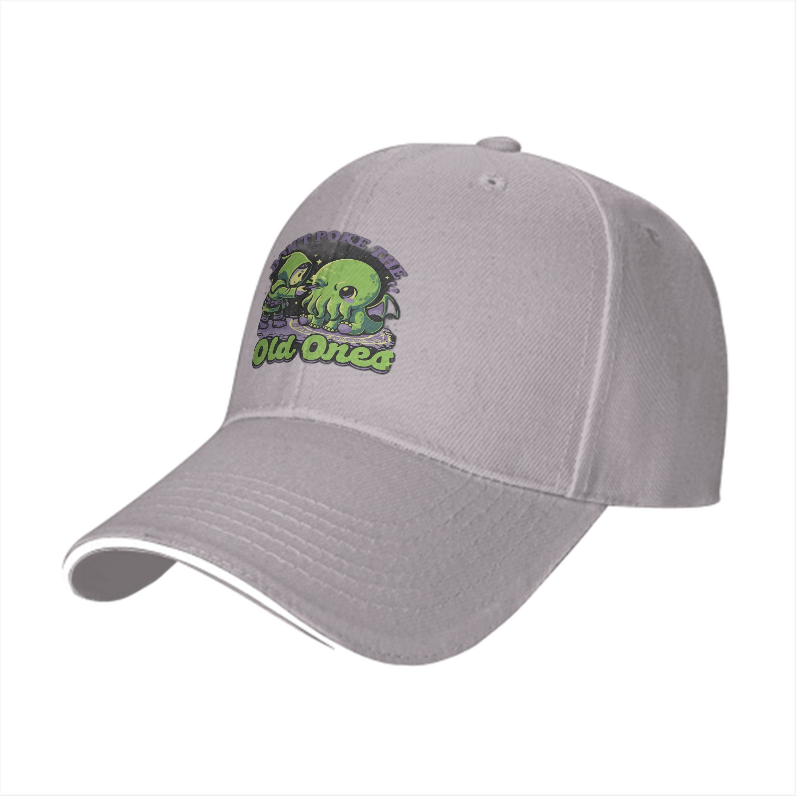 Don't Poke The Old Ones Cthulhu Graphic Baseball Cap