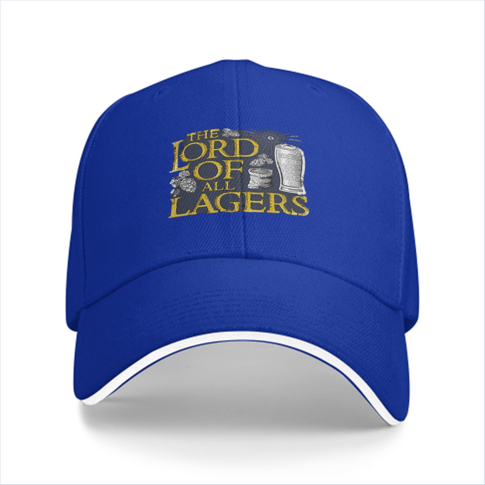 Lord Of All Lagers Black Baseball Cap
