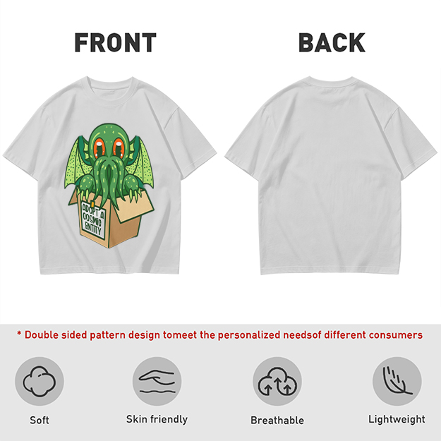 Adopt A Cosmic Entity Cute Cthulhu Graphic T-Shirt