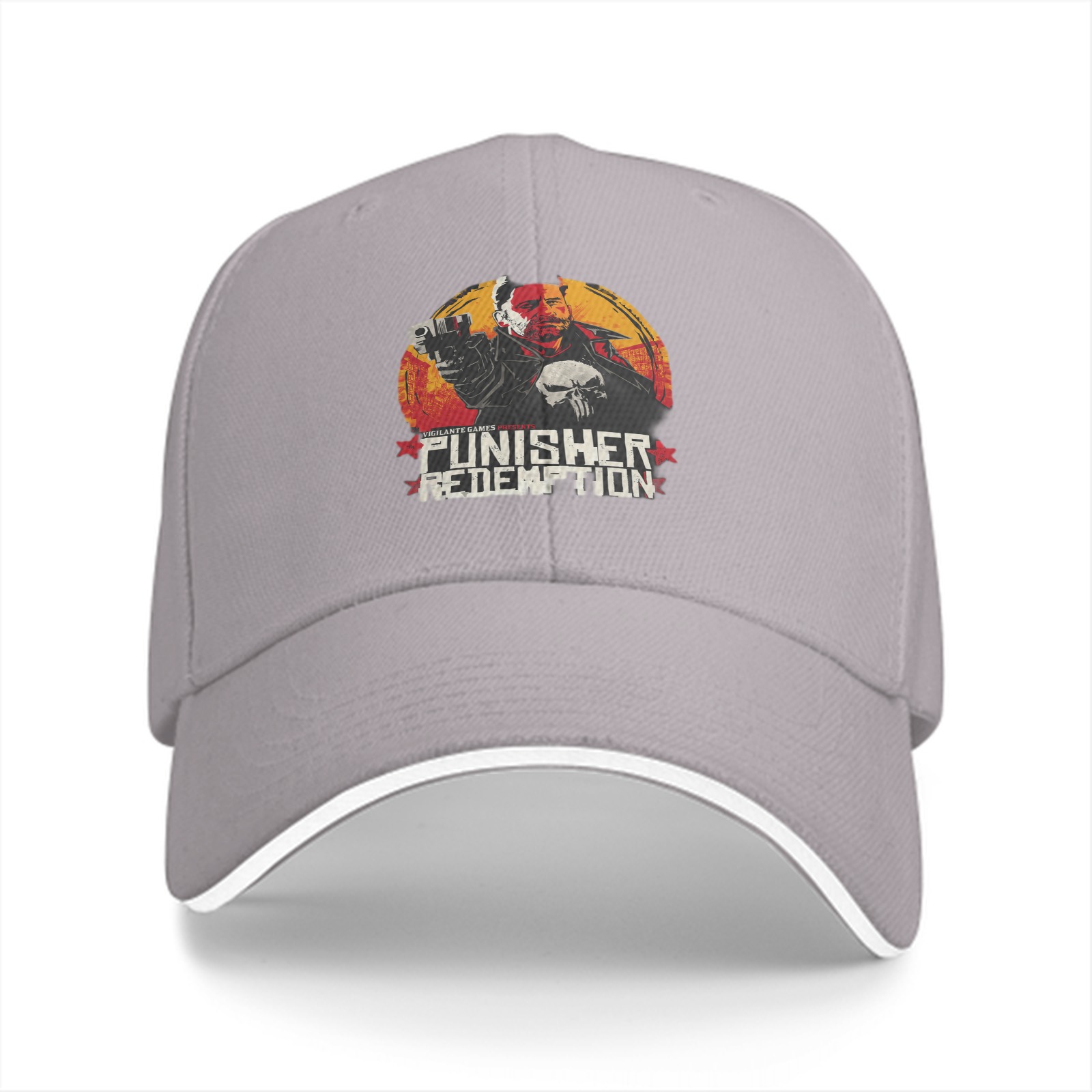 Punisher Redemption Graphic Black Baseball Cap
