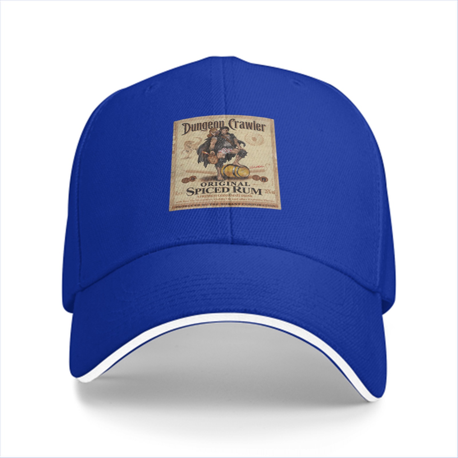 Dungeon Crawler Original Spiced Rum Graphic Baseball Cap